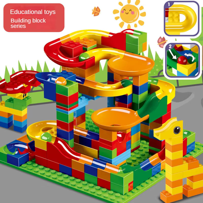 Build & Roll Marble Run