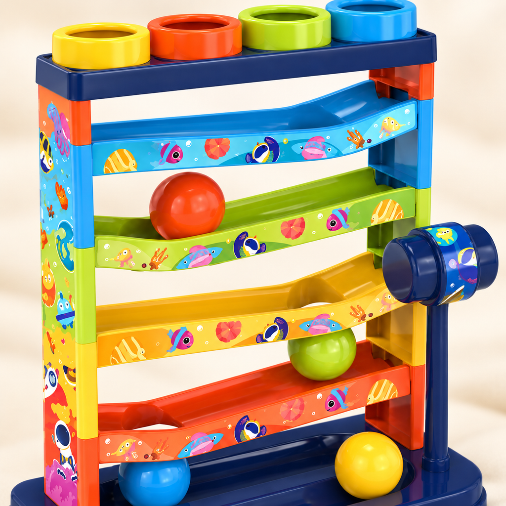 Roll & Discover Ball Track · 5 Layers