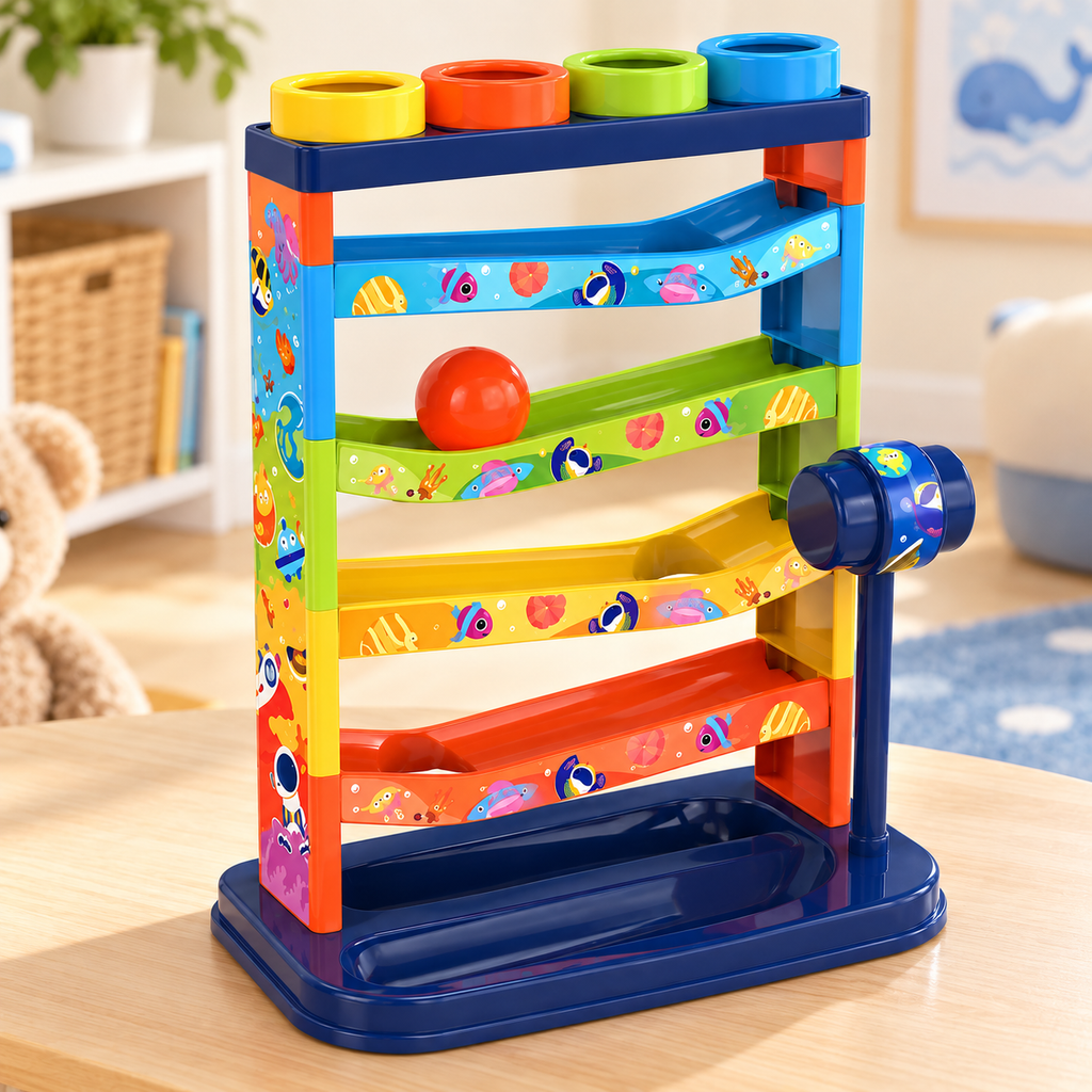 Roll & Discover Ball Track · 5 Layers