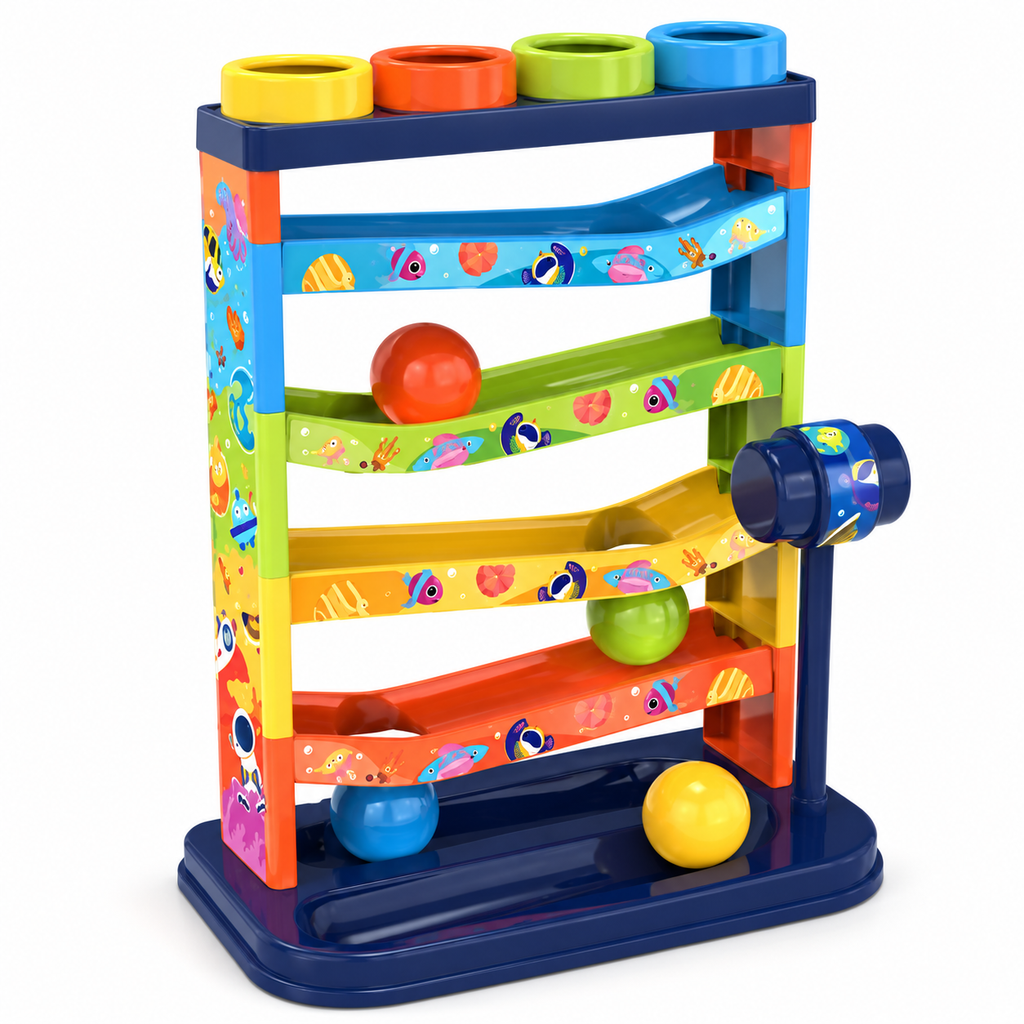 Roll & Discover Ball Track · 5 Layers