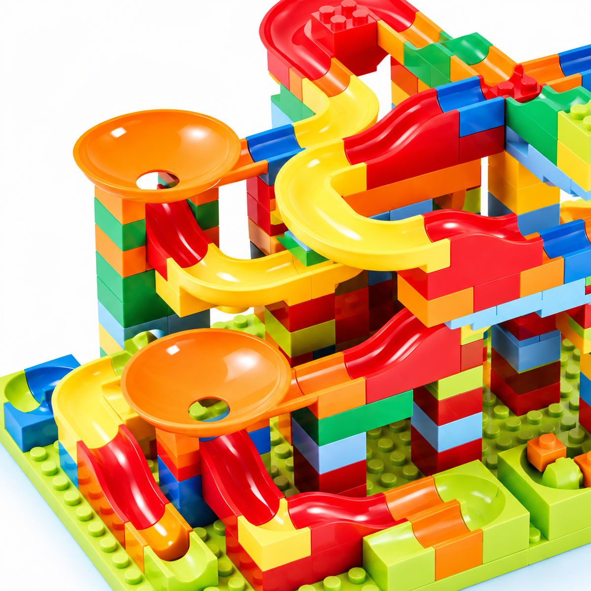 Build & Roll Marble Run