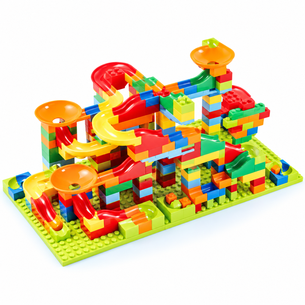 Build & Roll Marble Run