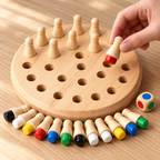 Color & Recall Wooden Memory Match